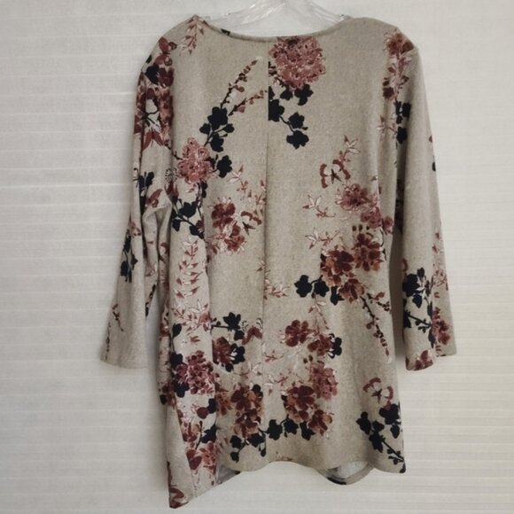 Valerie Stevens XL Floral Blouse - Picture 10 of 10